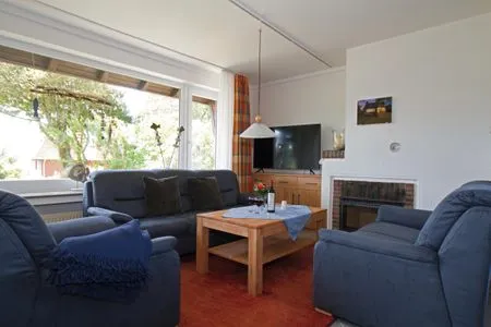 Wohnzimmer Haus am Watt Whg. 01