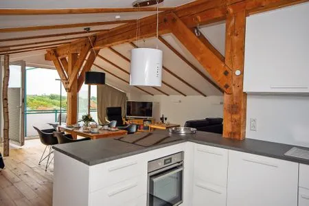 Küche / Küchenzeile Haus Klippersteven Whg. 17 Inselblick