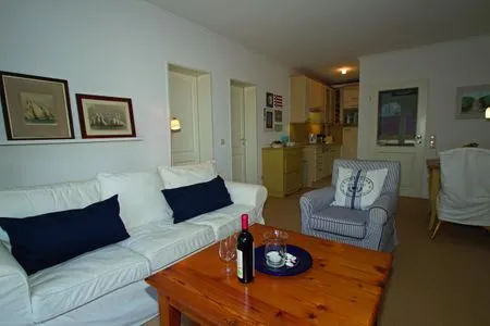 Wohnzimmer Strandvilla Marina Whg. 05