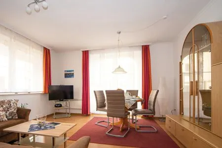 Wohnzimmer Strandvilla Marina Whg. 06