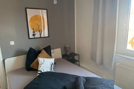 Schlafzimmer Charmantes Appartement "Florian" mit 3 Schlafzimmern in Bernburg