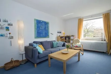 Wohnzimmer Haus Mellum Whg. 06 Leuchtfeuer