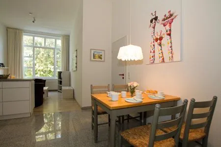 Wohnzimmer Residenz am Rosengarten Whg. 18 Windrose
