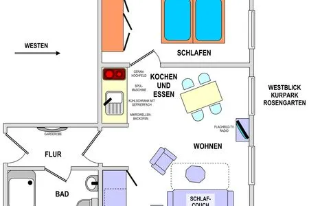 Grundriss Residenz am Rosengarten Whg. 30