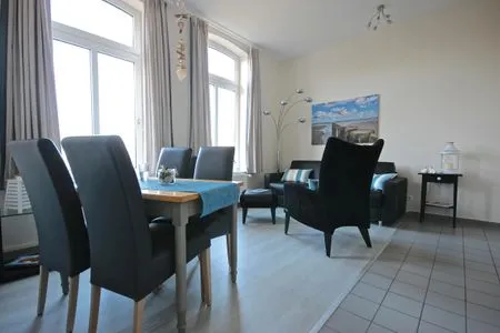 Wohnzimmer Residenz am Rosengarten Whg. 30
