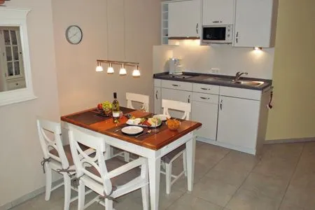 offene Küche zum Wohnzimmer Villa Rossini Whg. 03