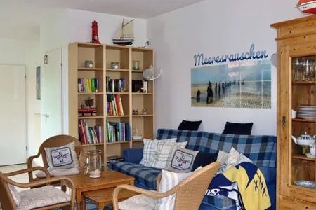 Wohnzimmer Käpt'n Seebär Whg. 01