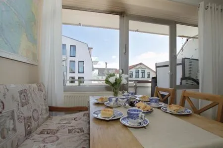 Eßbereich Haus Seeluft Whg. 24 Friesenkoje