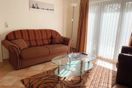 Wohnzimmer Haus Seute Deern Whg. 01 Strandläufer