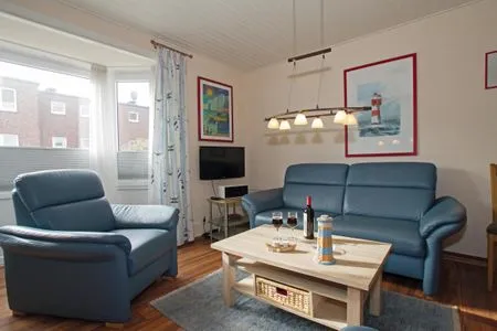 Wohnzimmer Haus Südwind Whg. 04
