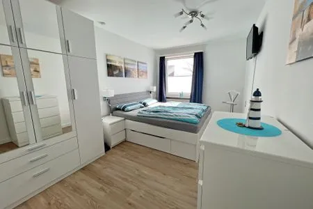 Schlafzimmer Haus Südwind Whg. 11 Ankerliebe