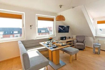 Wohnzimmer Haus Südwind Whg 27 "Frische Brise"