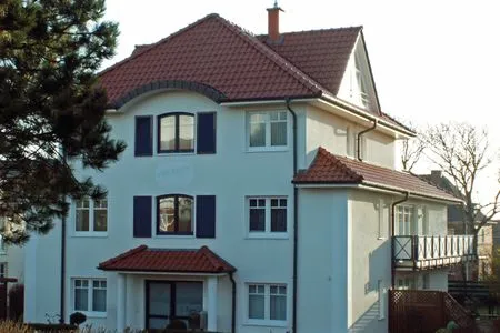 Nordwestansicht Villa Rossini Whg. 07