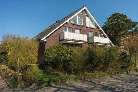 Südostansicht Bootsweg 8 Vorderdeck Whg. 05