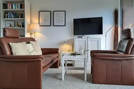 Wohnzimmer Haus am Wattenmeer Whg. 05