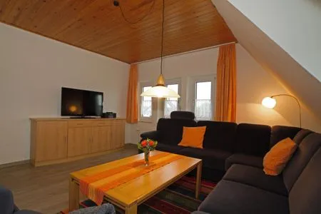 Wohnzimmer Haus Zoeke Whg. 01