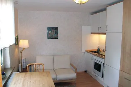 offene Küche zum Wohnzimmer Haus Sonnenschein Whg. 06
