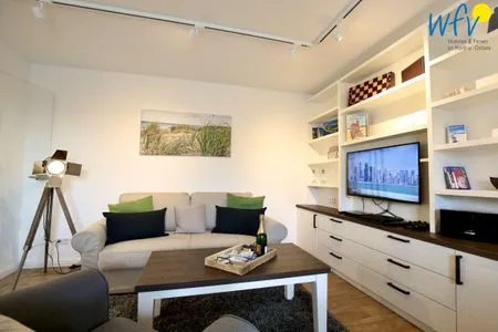 Wohnzimmer / Fernseher mit Amazon Fire TV Stick Villa Drees Quartier 7