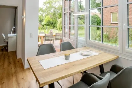 Wohnzimmer Heringsmöwe im Haus Dünenlust mit Sauna