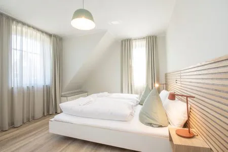 Schlafzimmer Dünenquartier im Haus Dünenlust