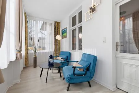 Wohnzimmer Villa Ascania, Whg. 3