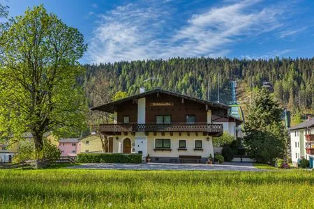 Hauptansicht Gebäude im Sommer Soldanella 4 by Alpenidyll Apartments