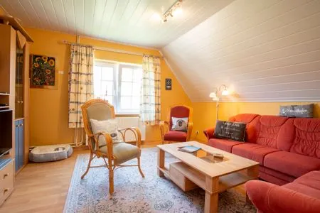 Wohnzimmer Das Künstlerhaus - Malkasten OG