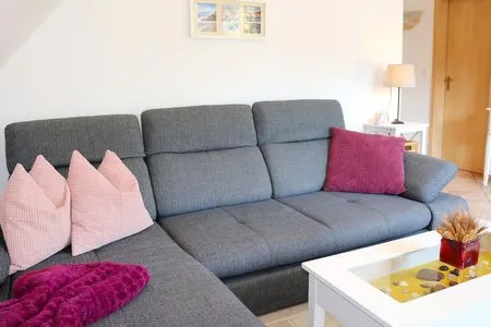 Couch zum Aufbetten für die 3. Person Hühnergott