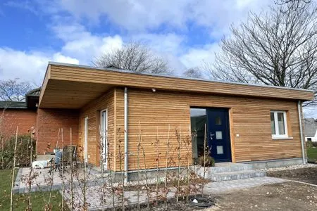 Hauseingang Landliv Stuuv Ferienhaus Landliv Stuuv