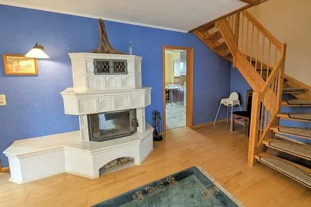 wunderschöner Kachel-Kaminofen Haus Svea