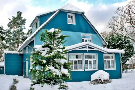 Ansicht Katharinas Ferienhaus im Schnee Katharinas Ferienhaus Wohnung 4