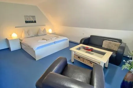 Bettwäsche und Handtücher sind inklusive Haus Kleist Zimmer 3
