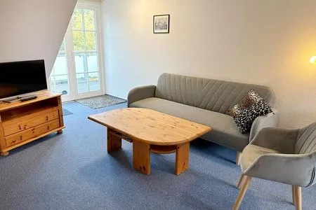 Zugang zum Zimmer über eine Außentreppe Haus Kleist Zimmer 4