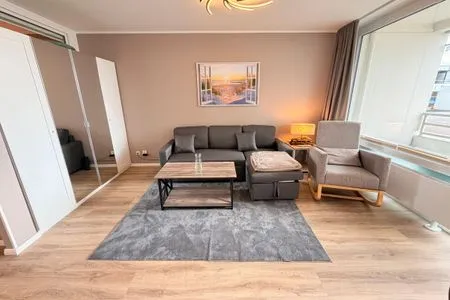 Wohnzimmer Ferienpark Sierksdorf Meeresblick