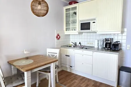 Küche / Küchenzeile Fürstenhof App. 405 - mit Balkon und Meerblick