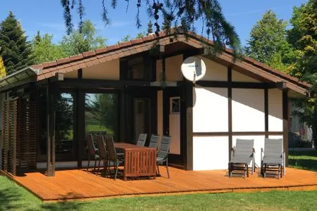 Terrasse Ferienhaus  Happy Family