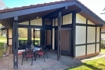 Terrasse Ferienhaus Romantiknest