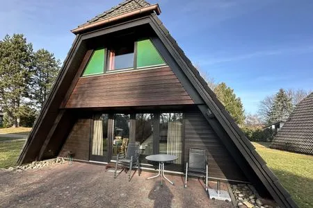 Terrasse Ferienhaus  Winterruhe