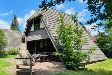 Terrasse Ferienhaus Winterhauch