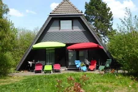 Terrasse Ferienhaus  Abendgold