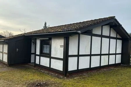 Fassade / Eingang Ferienhaus Winterglanz