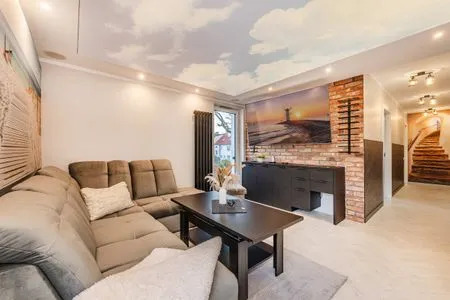 Wohnzimmer Ferienwohnung Sun & Sea