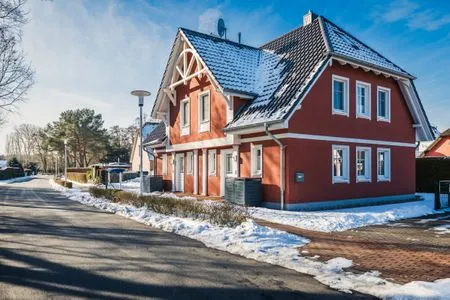 Hauptansicht Ferienhaus Möwennest