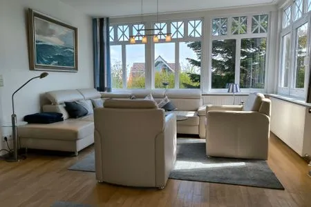 Wohnzimmer Ferienhaus Marintje auf Langeoog