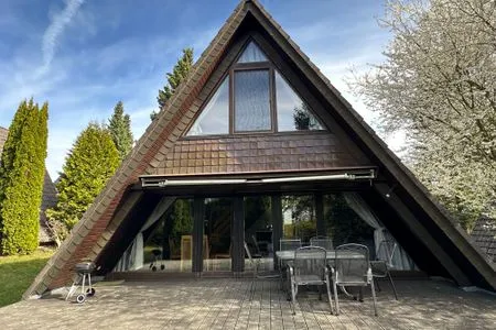 Terrasse Ferienhaus Eichhörnchennest