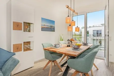 Wohnzimmer Ferienwohnung Ankerplatz