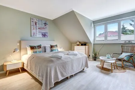 Schlafzimmer Ferienhaus Windspiel