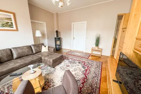 Wohnzimmer Uns Tauhus Ferienwohnung