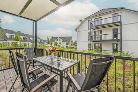 Balkon Ferienwohnung Hart Backbord