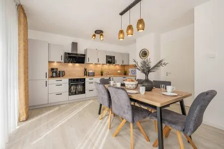 Küche / Küchenzeile Ferienwohnung Hart Backbord